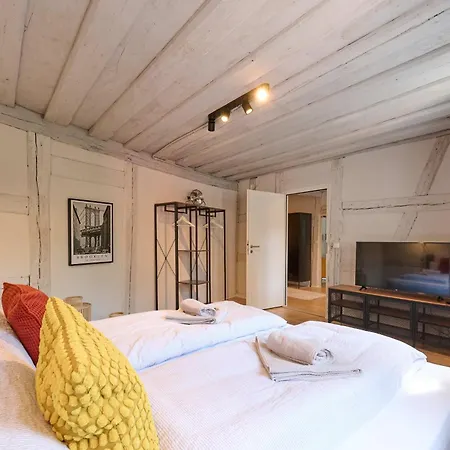 Cozy # Frisch Renoviertes Fachwerk # 100qm # Modern # Balkon # Netflix Apartman Schwabach